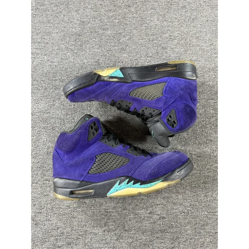 Jordan Air Jordan 5 Retro Alternate Grape Shoes Mens 11 Purple Suede 136027 500